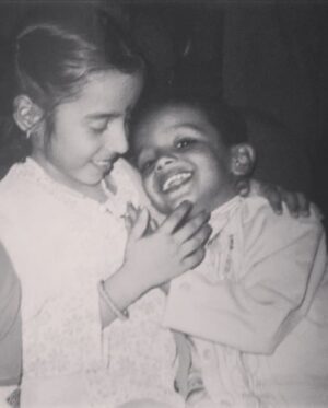 Amrutha Srinivasan Instagram - My little baby. Happy happy happy birthday :) 

You are family I would choose a hundred times over. You are a friend I am glad to call family.

My LITERAL partner in childhood crimes - be it sneaking in more bourbon biscuits, breaking the oorga bottles or glass windows or be it bearing witness to you shutting Akash inside the cupboard.. from hand me downs to life's ups and downs. Lol. I am SO GOD DAMN PROUD of who you are, and how you show up for your people. Love you so much, my little brother.

I wish this year is filled with happiness, peace, independence and good people, for you. And of course, MONIIEEESSS 💲💵