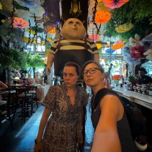 Amy Anderson Instagram - Stellar NY day: Tea with friends, Little Shop matinee - Andrew & Sarah are amaaazing! Pie with more friends, but didn't take a pic, Stereophonic, late night post-show nosh.