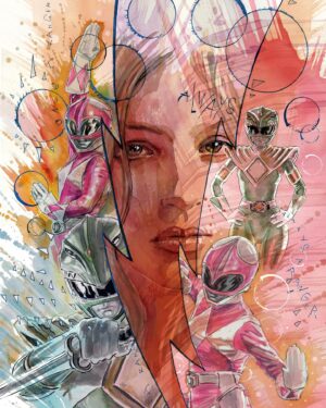 Amy Jo Johnson Instagram - Highlight of @comic_con was meeting some of the incredible cover artists for #mmprthereturn The list of talent is insane! ❤️ @boom_studios @davidmackkabuki @chrissiezullo @jaeleeart @johngiangart @davidnakayama @#powerrangers