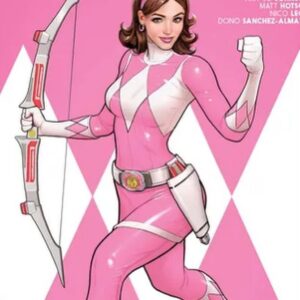 Amy Jo Johnson Instagram - Highlight of @comic_con was meeting some of the incredible cover artists for #mmprthereturn The list of talent is insane! ❤️ @boom_studios @davidmackkabuki @chrissiezullo @jaeleeart @johngiangart @davidnakayama @#powerrangers