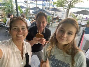 Amy Jo Johnson Instagram - Uncle Yosty’s in town 💕