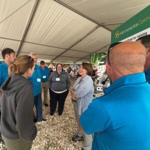 Amy Klobuchar Instagram - It’s Farmfest! It was great to connect with so many of Minnesota’s farmers and ranchers who are the backbone of our state’s economy. We need to pass a strong, bipartisan farm bill to support their work and help rural communities thrive.
