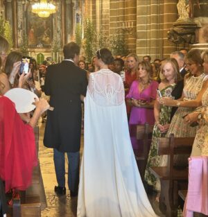 Ana Marques Instagram - Madalena 🩷 Kiko 
Wedding 💒 

Styling @tiagofilipebaptista_ 
@73ana 
@silviateles.arteeacessorios 

#anamarques
#portuguesecinquentona
#wedding 
#weddingseason
