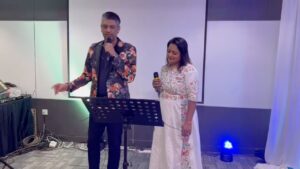 Anand Rajaram Instagram - Thank you so much, @aanantha_rajaram Ji, for your graciousness and humility in singing with me. It was an absolute honor to perform alongside such a renowned singer like you—singing with you was a dream come true for me during @thekirsheanrajh #21stbirthday #11August2024❤️ #lifemilestone #familymilestones #kirshean21stbirthday #lifetimememories❤️ #gratitude #singingpassion
