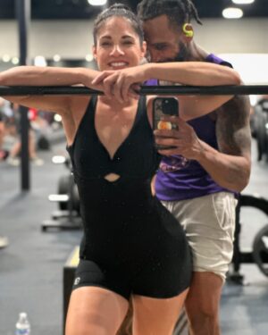 Andre Ewell Instagram - Gym dates 😍 #couplegoals