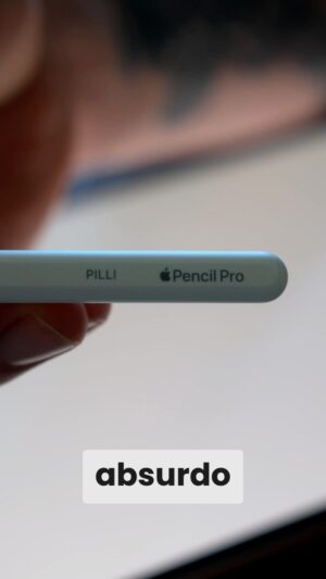 André Pilli Instagram - A Apple não brinca em serviço. Testando Apple Pencil Pro e iPad Pro M4. Querem review?