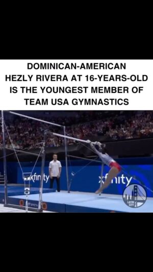Andrea Navedo Instagram - Wow! Amazing! 🚨 Meet Hezly Rivera: The 16-Year-Old Dominican-American Gymnast Shining Bright on Team USA! 🚨

Hezly Rivera, a 16-year-old from Oradell, New Jersey, has earned her spot on the U.S. women’s gymnastics team for the Paris Olympics! 🌟🏅

Hezly, the youngest member of the team, made headlines by outperforming legends like Simone Biles and Sunisa Lee on the balance beam at the Olympic trials. Her remarkable performance, including tying for the top score on beam with Joscelyn Roberson, secured her place among the best. 

Despite a challenging start to the season, Hezly’s determination and talent shone through, earning her fifth place all-around at the trials. With her impressive scores and unwavering focus, she now stands alongside her idols, ready to compete on the world stage.

Training out of the World Olympic Gymnastics Academy in Plano, Texas, Hezly’s journey is one of dedication and resilience. From a young age, she showed a natural talent for gymnastics, inspiring her family to move from New Jersey to Texas to support her dreams. Her father, Henry Rivera, who hails from the Dominican Republic, has been her biggest cheerleader, guiding her with a “mamba mentality.”

Join us in celebrating Hezly’s incredible achievement as she prepares to represent the USA in Paris 2024! 🇺🇸✨

#HezlyRivera #TeamUSA #Olympics2024 #Gymnastics #DominicanAmerican #Paris2024

Thank you @latincity for posting