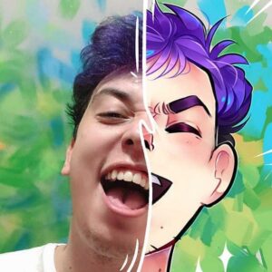 Andrei Soares Alves Instagram - Estou virando desenho! #toonme #toonmechallenge !