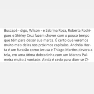 Andréia Horta Instagram - O trecho da crítica que aparece nesse carrossel é da @almanaque21  Nossa estreia mundial acontece dia 25 de agosto às 21hs na @streammaxbr ❤️‍🔥
