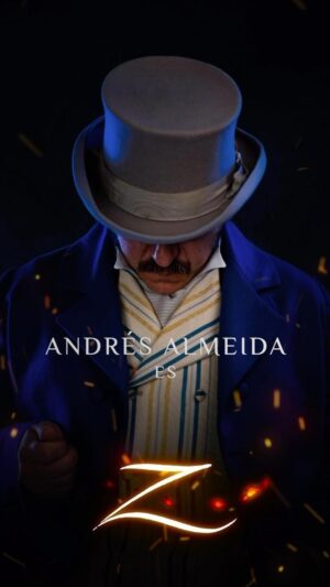Andrés Almeida Instagram - Estamos a nada del gran estreno de #zorro 19 de Enero en USA Mexico y Latinoamérica @primevideomx @primevideo @primevideolat y el 25 de Enero en España y Portugal @primevideoes ZZZZZZZZ 🔥🔥🔥🔥🔥