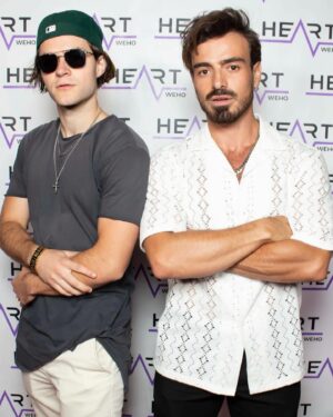 Andrés Mejía Vallejo Instagram - Happy birthday Matador Andrew @matadorandrew You’re an amazing friend. Everyone please help me wish Matador a happy bday. Grateful to call you hermano. 

For more stages together🎶 🎤 Feliz cumpleaños! 🎈🎈