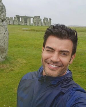 Andrés Palacios Instagram - Nivel desbloqueado...☁️😉
.
.
.
#stonehenge #england 🇬🇧