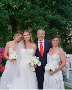Andrew Cuomo Instagram - Words cannot describe the love and pride I felt this past weekend as Mariah got married and we officially welcomed Tellef into the family.  As a father all you wish for your children is love and happiness, and as she starts her new life, @mariahkennedycuomo is blessed with both.

Photos: @annerhettphotography