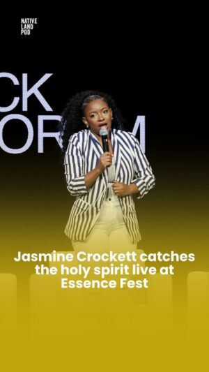 Andrew Gillum Instagram - Jasmine Crockett (@jasmineforus) had a Hallelujah in her soul talking student loan forgiveness under the Biden administration! 😂

AND what a game-changer!!! #NLPFam, how many of you got student loans forgiven under this administration? Type in that number below!

New episode out NOW on iHeart and wherever you get your podcasts. Link in bio ⬆️

#nativelandpod #nlp #welcomehomeyall