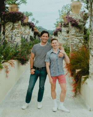 Andrew Keenan-Bolger Instagram - I stayed at the White Lotus hotel in Sicily so you don’t have to (though you’re gonna want to!) 🪷 
New post up on my travel blog thekeenanblogger.com. Link in bio!