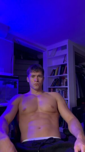 Andrew Neighbors Instagram - Fish tank lighting kinda moody