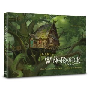 Andrew Peterson Instagram - You GUYS. This book is gorgeous. Preorder now at angel.com/wingfeatherart for shipping after 9/28. Here's the blurb from the website: "A beautiful book featuring the art from Season One of The Wingfeather Saga animated series, showcasing the show’s distinctive hand-painted look and feel. This book explores the roots of the animated series in the short film and the making of Season 1 and provides a unique look at the creative process of animation. Inside these pages are hundreds of pieces of concept and character sketches, storyboards, lighting studies, special effects and final art developed for The Wingfeather Saga—with behind-the-scenes insights from the showrunner, art director, producers, artists, animators and designers of this pioneering series.This book celebrates the fans who made this series possible, and the artistic talent that brought this series to life. @wingfeathersaga