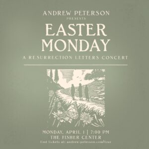 Andrew Peterson Instagram - There might be snow on the ground, but spring is right around the corner. We're very excited to announce the 2024 Resurrection Letters Tour, with special guest @skyepetersonmusic! Tickets go on sale Friday, January 19th at andrew-peterson.com/tour. We can't wait to celebrate the resurrection with you all.
- Team AP