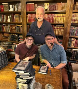 Andrew Peterson Instagram - Signing copies of A Ranger’s Guide to Glipwood Forest today at @landmarkbooksellers. Discover the secrets and mysteries of Glipwood Forest and get your copy today!
— Team AP