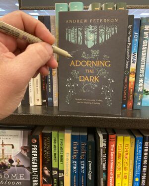 Andrew Peterson Instagram - A Sneaky Book Signing™️has been perpetrated in Hickory, NC at @bnhickory. Found a note, left a note.