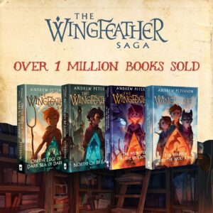 Andrew Peterson Instagram - Giveaway closed**We have good news to share! We have sold over 1 million copies of the Wingfeather books. This is a milestone for us as a team and we wanted to share some of the celebration with you! To celebrate we are giving five winners the complete set of Wingfeather Saga books (4 books total). To enter, tag a friend in the comments on this post and re-share to your story! Winners will be selected in two days. You will receive a direct message from this account if you win. 

- Team AP