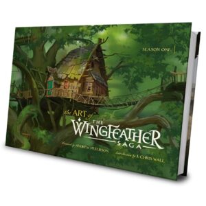 Andrew Peterson Instagram - You GUYS. This book is gorgeous. Preorder now at angel.com/wingfeatherart for shipping after 9/28. Here's the blurb from the website: "A beautiful book featuring the art from Season One of The Wingfeather Saga animated series, showcasing the show’s distinctive hand-painted look and feel. This book explores the roots of the animated series in the short film and the making of Season 1 and provides a unique look at the creative process of animation. Inside these pages are hundreds of pieces of concept and character sketches, storyboards, lighting studies, special effects and final art developed for The Wingfeather Saga—with behind-the-scenes insights from the showrunner, art director, producers, artists, animators and designers of this pioneering series.This book celebrates the fans who made this series possible, and the artistic talent that brought this series to life. @wingfeathersaga