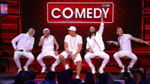 Andrey Minin Instagram - Давненько мы не пели для вас на сцене #comedyclub Завтра премьера новой большой, красивой и смешной песни "Многогранный мир", не пропустите! Пишите свои отзывы в комментарии #whitestarmafia