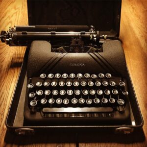 Andy Puddicombe Instagram - I love the convenience of a laptop, but nothing can replace the sound  of a beautiful typewriter! My trusty old Corona! 🎼