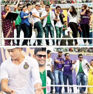 Aneek Dhar Instagram - 10 years ago, we celebrated Kolkata Knight Riders win with Shah sir & all the players at Eden Gardens, as the trophy 🏆 came home. Hopefully this time also we’ll have some fun.🤞💜🔥

@iplt20 @kkriders @iamsrk @poojadadlani02 @mysore.v @iamjaymmehta @iamjuhichawla @gautamgambhir55