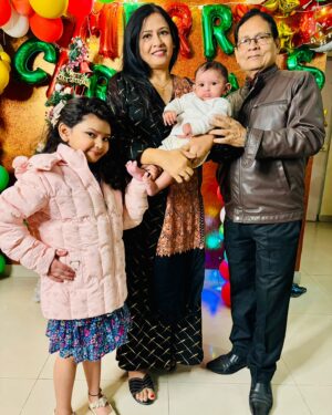 Aneek Dhar Instagram - Happy 36th marriage anniversary to my awesome maa & baba ❤️❤️ May God always keep you guys safe, healthy & happy, as a son I can’t ask for anything more 😇🙏✨