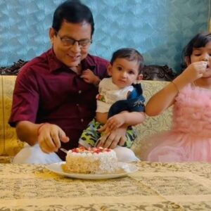 Aneek Dhar Instagram - Happy Birthday & a very Happy Father’s Day to you Baba. May you live for another 100 years and I can be at your service forever. We all love you the most. ❤️🙏😇 #fathersday #dadsbirthday #happybirthday ⭐️🧿