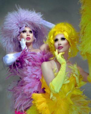 Anetra Instagram - Introducing Anetra Wind!!!! 💨 
Quack quack bish 🦆

Bird looks by @twiggy.moore 
Beaks by @li_yushen_1983 
Photography @marco_ovando 
Movement @willylaury
Hair @linc.hair