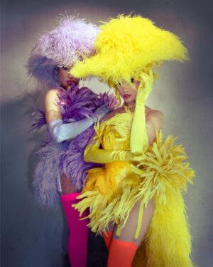 Anetra Instagram - Introducing Anetra Wind!!!! 💨 
Quack quack bish 🦆

Bird looks by @twiggy.moore 
Beaks by @li_yushen_1983 
Photography @marco_ovando 
Movement @willylaury
Hair @linc.hair