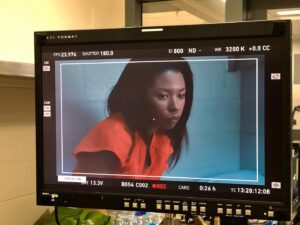 Angel Parker Instagram - #ChallengeAccepted: To all professionals in the television/film world, join the challenge to post a photo of you in your job. Just a picture, no description. Copy the text and post a pic.