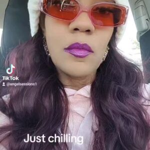 Angel Sessions Instagram - Sometimes I just chill and vibe to the music 🎶 #relax