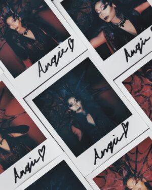 Angeria Paris VanMicheals Instagram - 🕷️🖤🕷️

Dress: @realdominocouture 
Hair: @kkstart.wig 
Photos: @ericrichardmagnussen