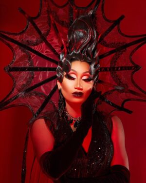 Angeria Paris VanMicheals Instagram - Black Widow 🕷️🖤

Look: @realdominocouture 
Hair: @kkstart.wig 
Photos: @ericrichardmagnussen