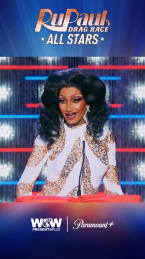 Angeria Paris VanMicheals Instagram - @angeriavm got this Roast a-cookin’! 😹🔥 Our queens campaign for laughs in the #AllStars9 National Drag Convention Roast, now streaming on @wowpresentsplus! 

#DragRace All Stars 9 premieres Fridays:
🌎 6AM UTC @wowpresentsplus (ex. USA, Canada, Australia)
🇺🇸 2AM ET @paramountplus
🇨🇦 @cravecanada
🇦🇺 @stanaustralia

‼️ Watch AS9 Episode 1 FREE on @wowpresentsplus to all logged-in users in available territories, no subscription needed!