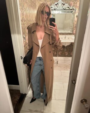 Anja Rubik Instagram - few favs by Mr. Vaccarello