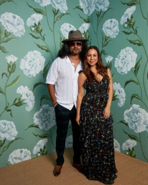 Anjelah Johnson-Reyes Instagram - Mom and dad had a night out to support @thisisabouthumanity. Cheers to my friend @elsamariecollins for always putting in the work to help as many people as she can in any way that she can. Rare jewel. 💎❤️