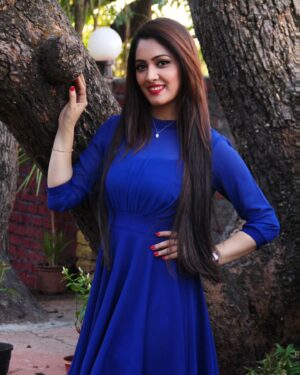 Anju Jadhav Instagram - 💙👗