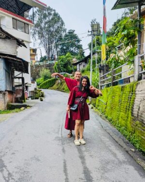 Ankita Shrivastav Instagram - Little red riding hood
Met a few monks 
They asked her to breathe in
She accidentally breathed out
They told her of the middle path
She couldn't get the math of it right
They asked her to keep it mild
She said 
She’s ready to greet 
The wild ❤️✨

- Ankita