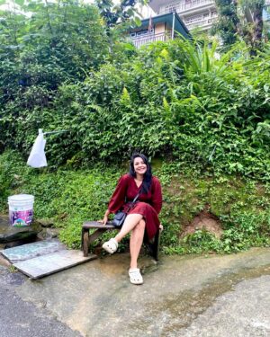 Ankita Shrivastav Instagram - Little red riding hood
Met a few monks 
They asked her to breathe in
She accidentally breathed out
They told her of the middle path
She couldn't get the math of it right
They asked her to keep it mild
She said 
She’s ready to greet 
The wild ❤️✨

- Ankita