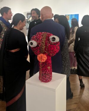 Ankur Rathee Instagram - Art & Ice Cream
__________
So many incredible artists showcased at @rajivmenoncontemporary but couldn’t include all of them here so go check it out for yourself!