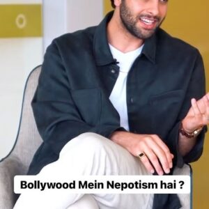 Ankur Rathee Instagram - Nepotism can end any industry 👀

#fourmoreshotsplease #nepotism #karanjohar #bollywood #reelsviral #nepotisminbollywood #viralreels