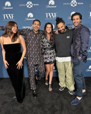 Ankur Rathee Instagram - South Asians at the Oscars Party. I was truly honored to have met such incredible talent last night. It was an important reminder of all the progress South Asians have made in this industry, but also of all the big leaps we will continue to take. Thank you @_productofculture_ for facilitating such a welcoming community.