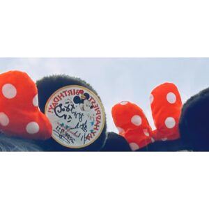 Anna Ishii Instagram - お誕生日当日に柚が夢の国に連れて行ってくれた。
プーさんと写真撮ってもらった🎂
楽しすぎた日。思い出ーーーーー☺︎