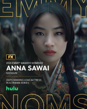 Anna Sawai Instagram - Mariko forever. Congratulations to Anna Sawai for her Emmy nomination for Outstanding Lead Actress in a Drama Series – FX’s Shōgun. Only on Hulu. #ShogunFX #Emmys