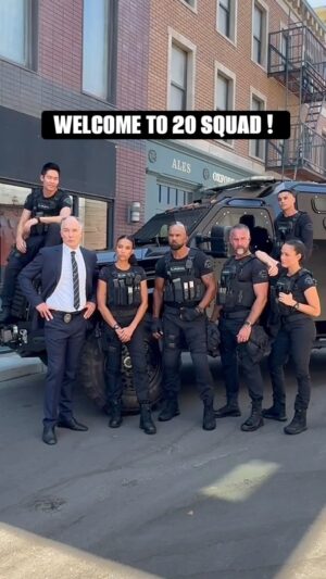 Annie Ilonzeh Instagram - Roll #SWAT! 20 Squad just gained two new recruits 💥

#tv #tvseries #shemarmoore #nikopepaj #annieilonzeh #newrecruits #welcomehome #20squad #team