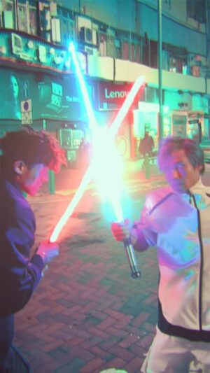 Anson Chan Instagram - 《真。光劍》 ⚔️ #光劍攻殼 #深水埗